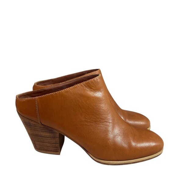 Rachel Comey Mars Mule In Whiskey Leather Clogs $389 Size 9 - Picture 1 of 8